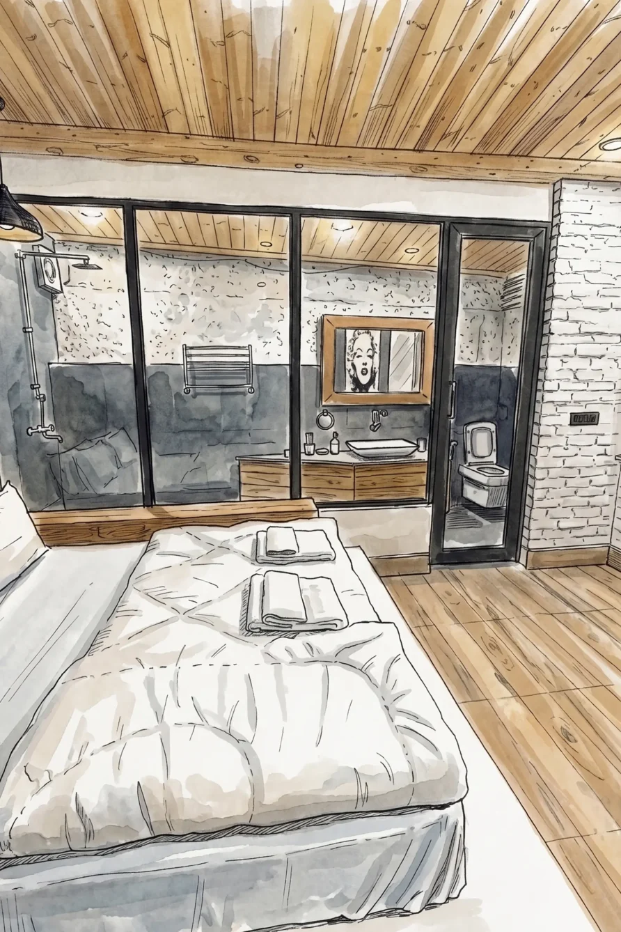 Shack Double Bed Room