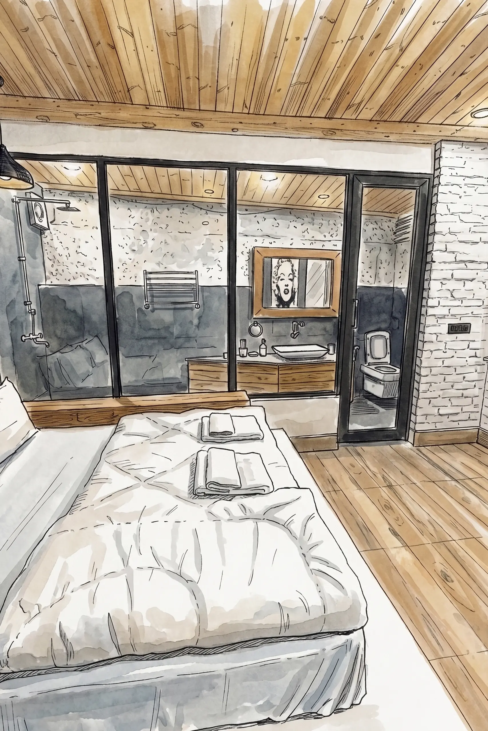Shack Double Bed Room